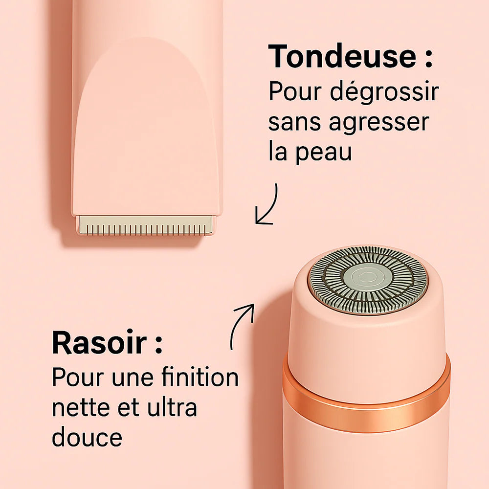 Rasoir Eriaglow® - L’innovation du rasage pour une peau douce et saine